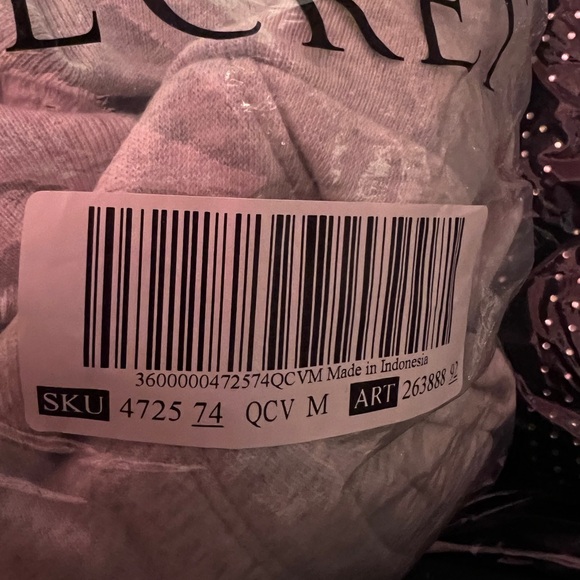 PINK VS bling classic pant bling long sleeve campus tee PULLOVER HOODIE - Picture 12 of 16